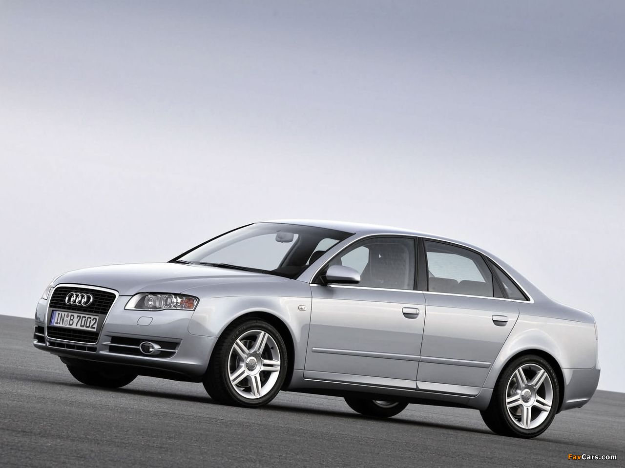 Audi A4 2.0T Sedan B7,8E (2004–2007) wallpapers (1280 x 960)