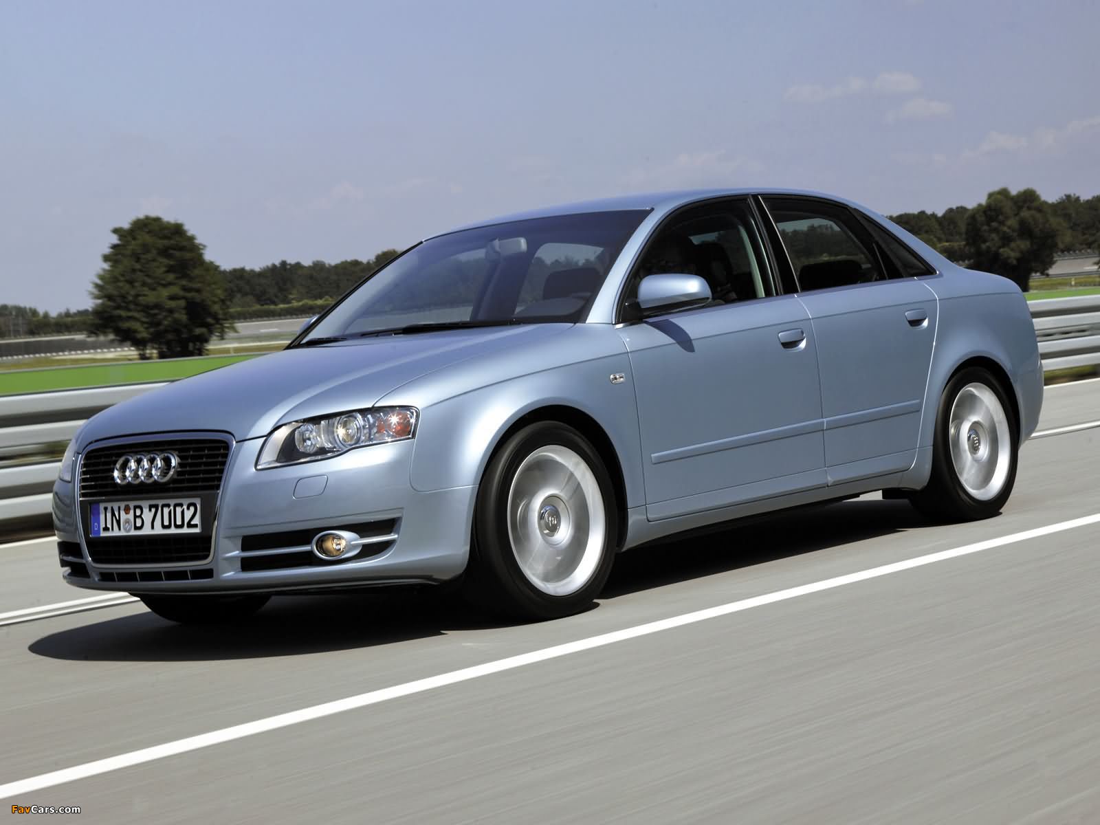 Audi A4 2.0T Sedan B7,8E (2004–2007) wallpapers (1600 x 1200)