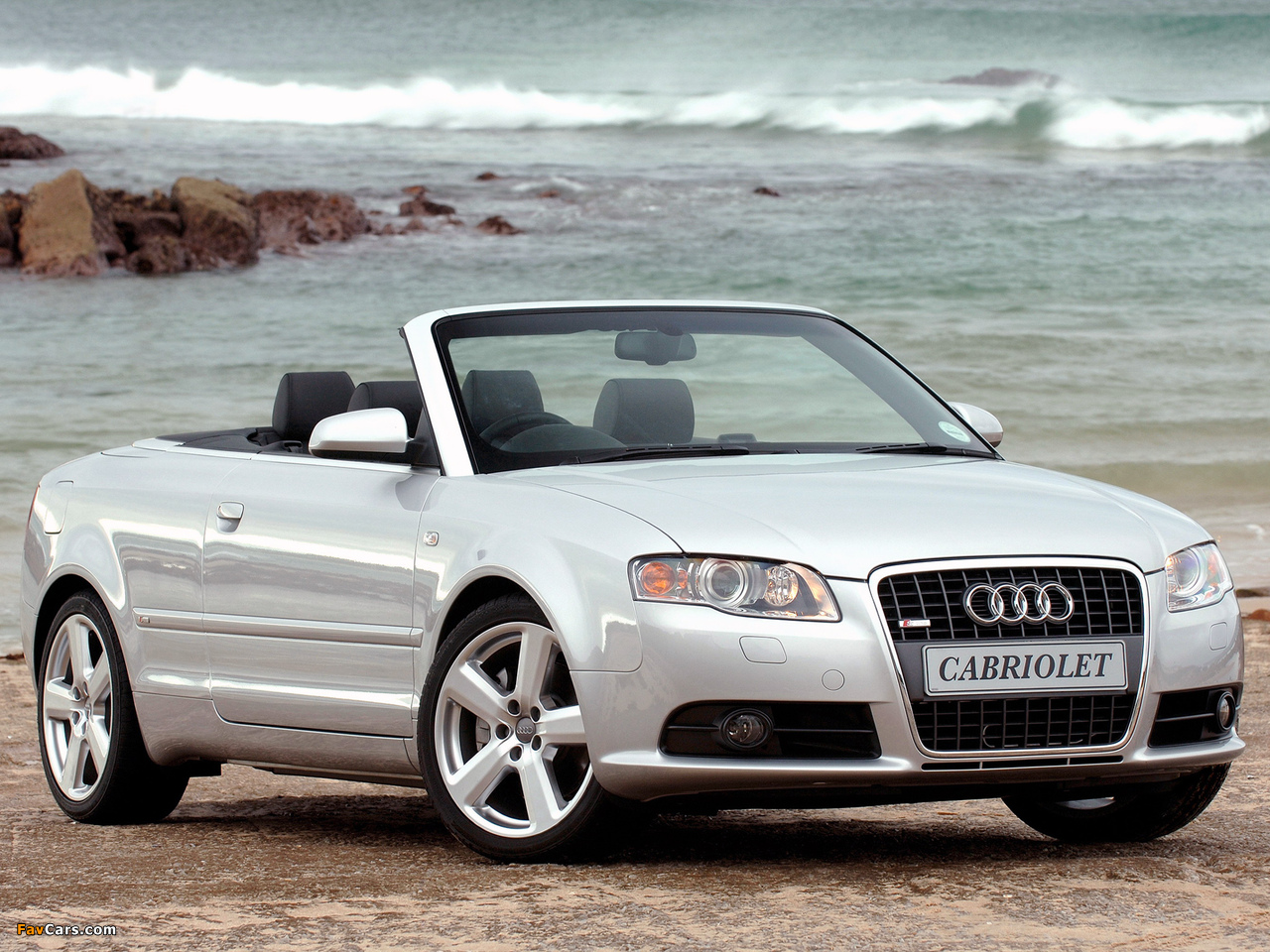 Audi A4 2.0T S-Line Cabrio ZA-spec B7,8H (2005) photos (1280 x 960)