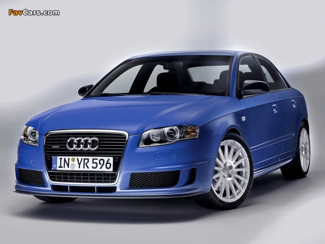 Audi A4 DTM Edition B7,8E (2005–2007) photos (640 x 480)