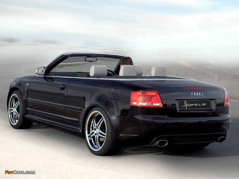 Hofele Design Audi A4 Cabrio (B7,8H) 2005 pictures (800 x 600)