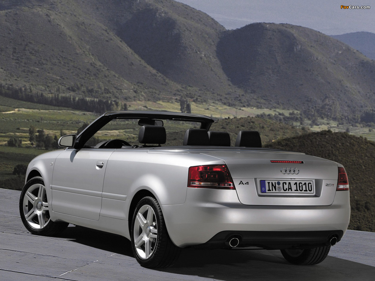 Audi A4 2.0T Cabrio B7,8H (2005) wallpapers (1280 x 960)