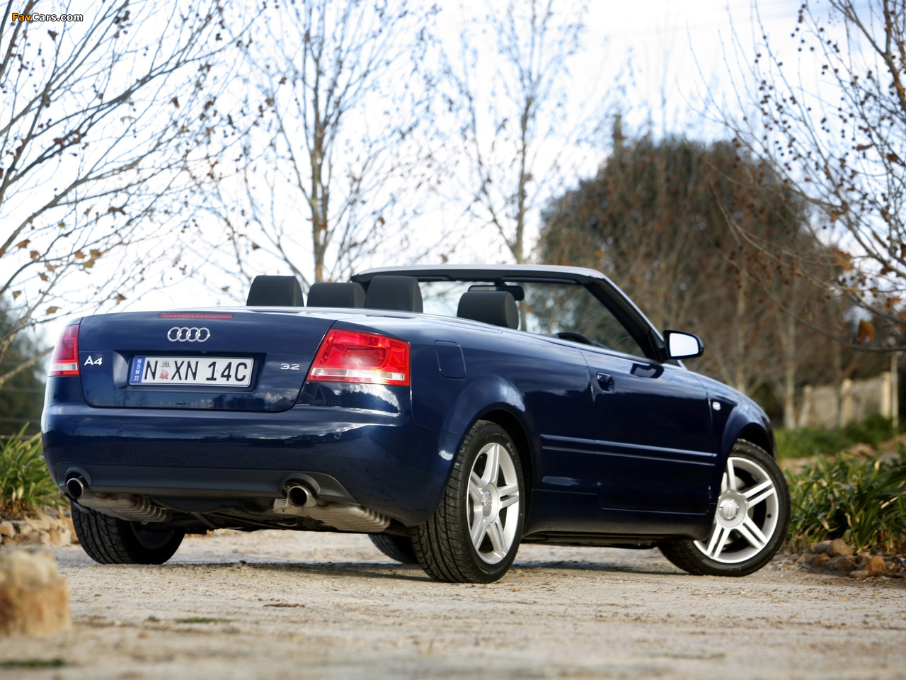 Audi A4 3.2 Cabrio AU-spec (B7,8H) 2006–07 wallpapers (1280 x 960)