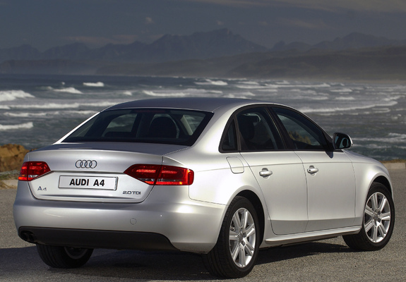 Audi A4 2.0 TDI Sedan ZA-spec B8,8K (2007–2011) photos