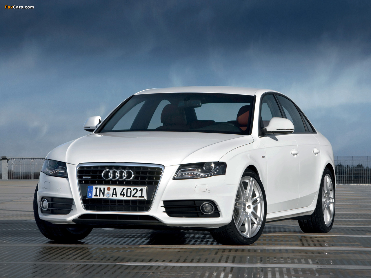 Audi A4 3.2 FSI quattro S-Line Sedan B8,8K (2007–2011) pictures (1280 x 960)