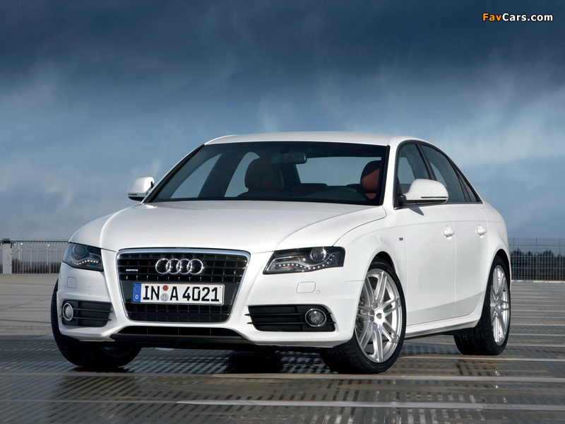 Audi A4 3.2 FSI quattro S-Line Sedan B8,8K (2007–2011) pictures (800 x 600)