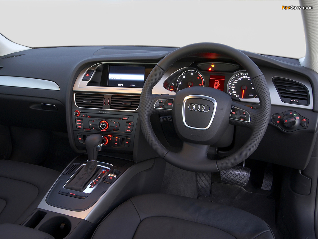 Audi A4 2.0 TDI Sedan ZA-spec B8,8K (2007–2011) wallpapers (1024 x 768)