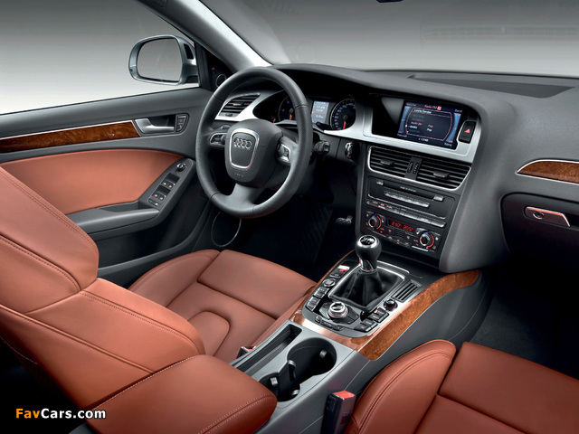 Audi A4 2.0 TDI Avant B8,8K (2008–2011) images (640 x 480)