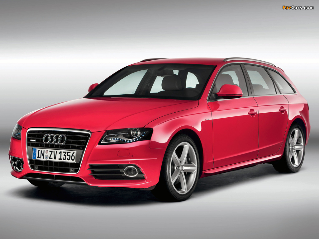 Audi A4 3.0 TDI quattro Avant B8,8K (2008–2011) images (1024 x 768)