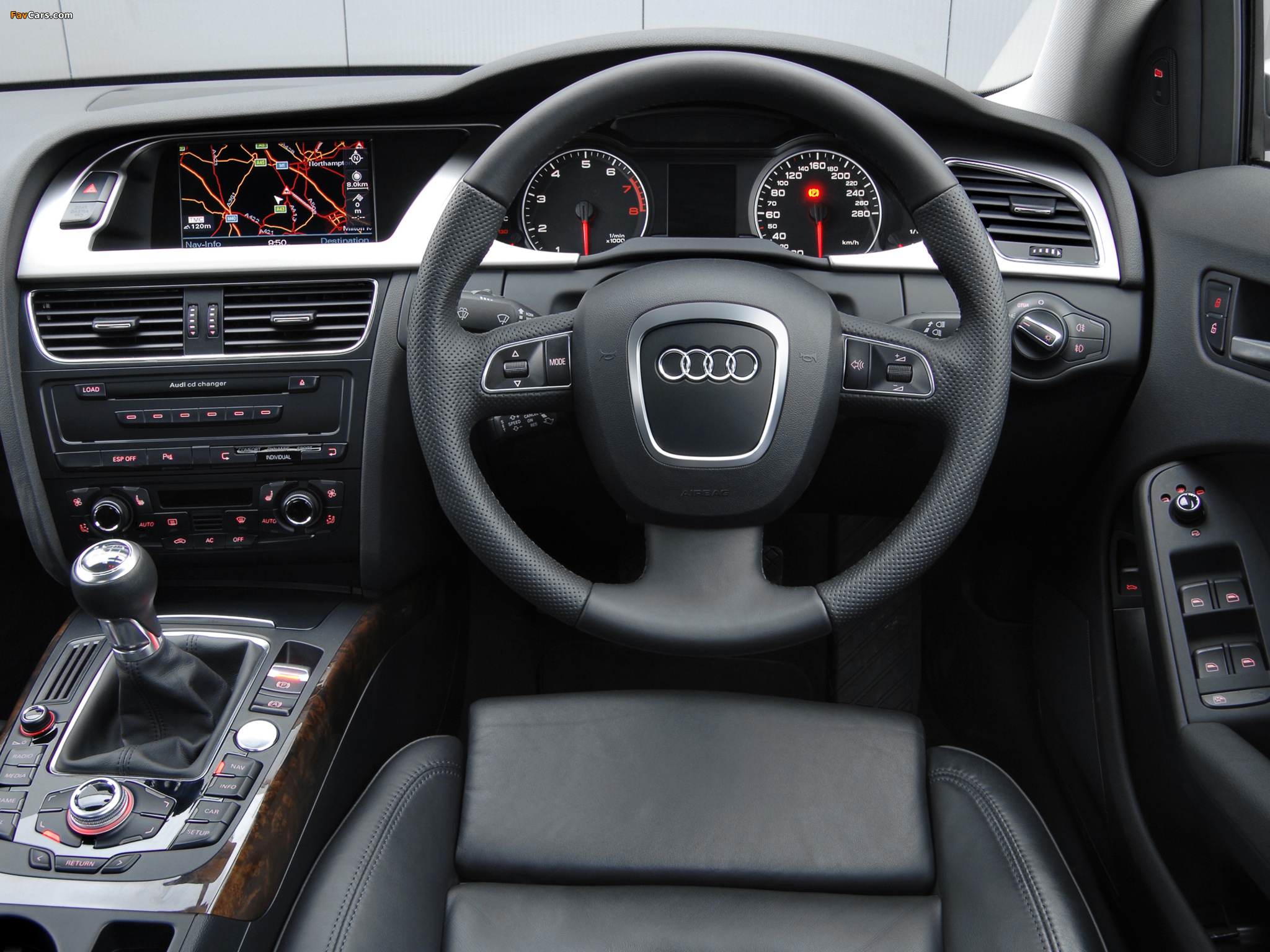 Audi A4 3.0 TDI quattro Avant UK-spec B8,8K (2008–2011) photos (2048 x 1536)