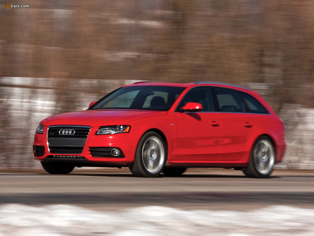 Audi A4 2.0T quattro S-Line Avant US-spec B8,8K (2008–2011) pictures (1280 x 960)