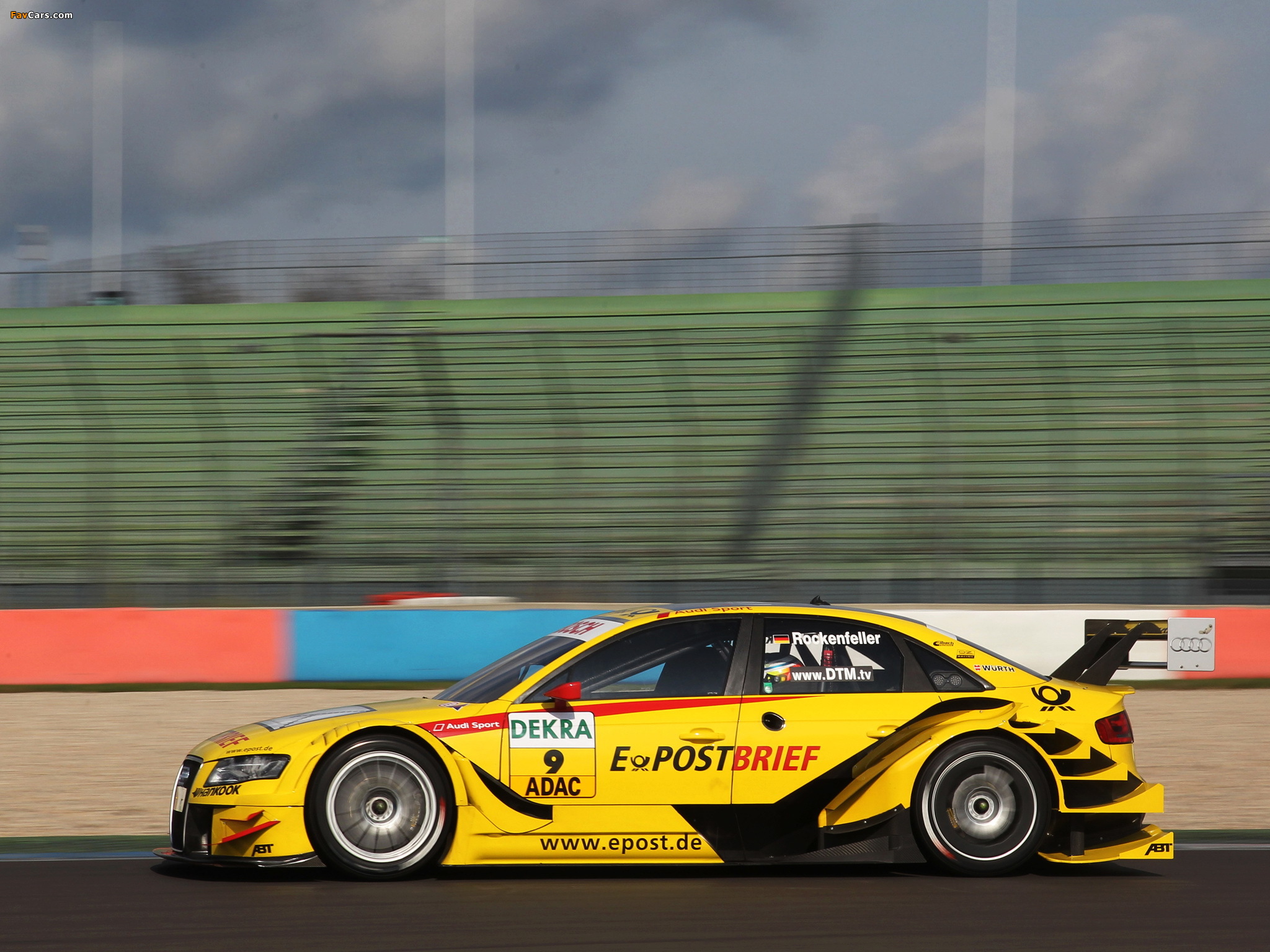 Audi A4 DTM B8,8K (2008–2011) pictures (2048 x 1536)