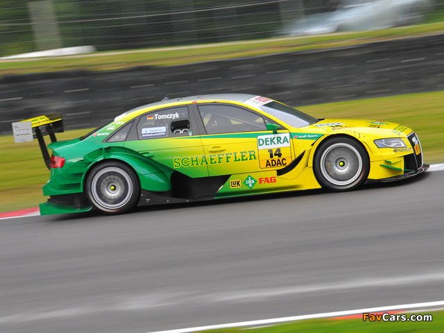 Audi A4 DTM B8,8K (2008–2011) pictures (640 x 480)