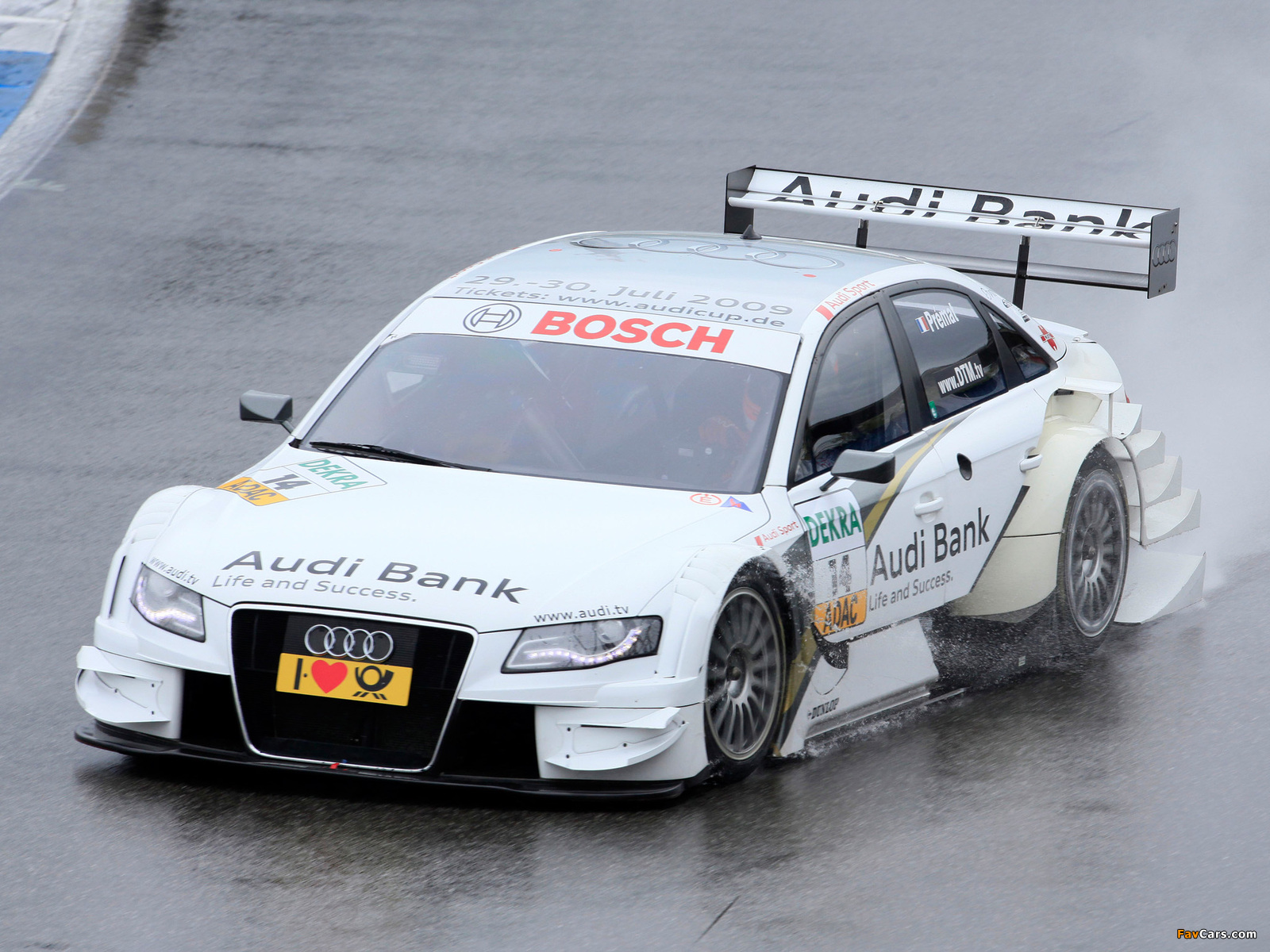 Audi A4 DTM B8,8K (2008–2011) wallpapers (1600 x 1200)