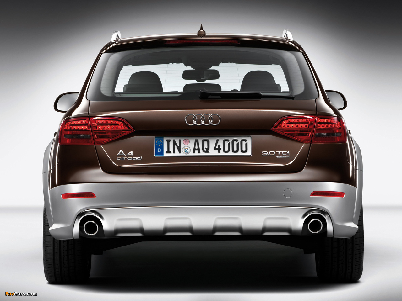 Audi A4 Allroad 3.0 TDI quattro B8,8K (2009–2011) images (1280 x 960)