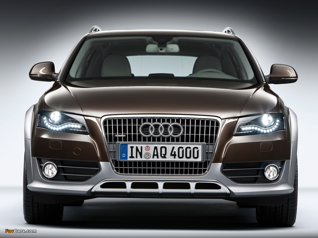 Audi A4 Allroad 3.0 TDI quattro B8,8K (2009–2011) images (1024 x 768)