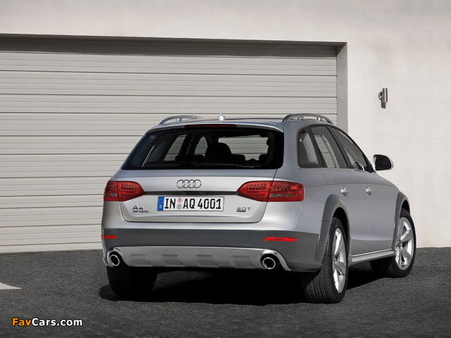 Audi A4 Allroad 2.0T quattro B8,8K (2009–2011) photos (640 x 480)