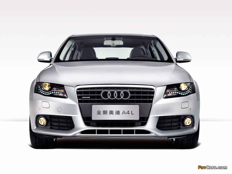 Audi A4L 3.2 FSI quattro B8,8K (2009–2011) photos (800 x 600)