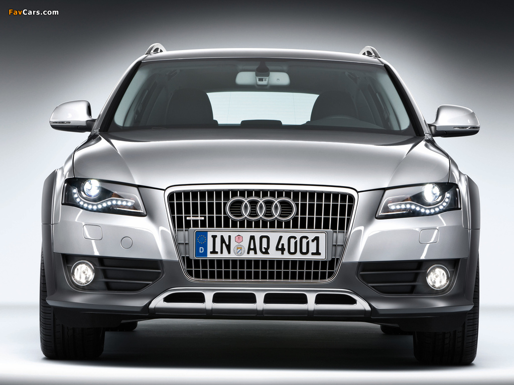 Audi A4 Allroad 2.0T quattro B8,8K (2009–2011) pictures (1024 x 768)