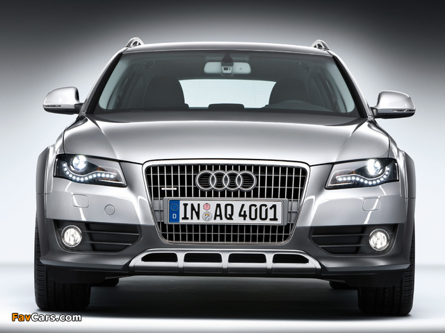 Audi A4 Allroad 2.0T quattro B8,8K (2009–2011) pictures (640 x 480)