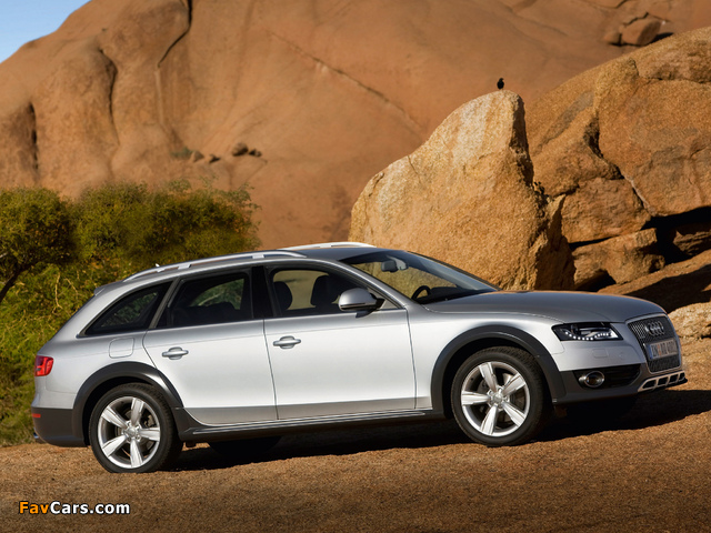 Audi A4 Allroad 2.0T quattro B8,8K (2009–2011) pictures (640 x 480)