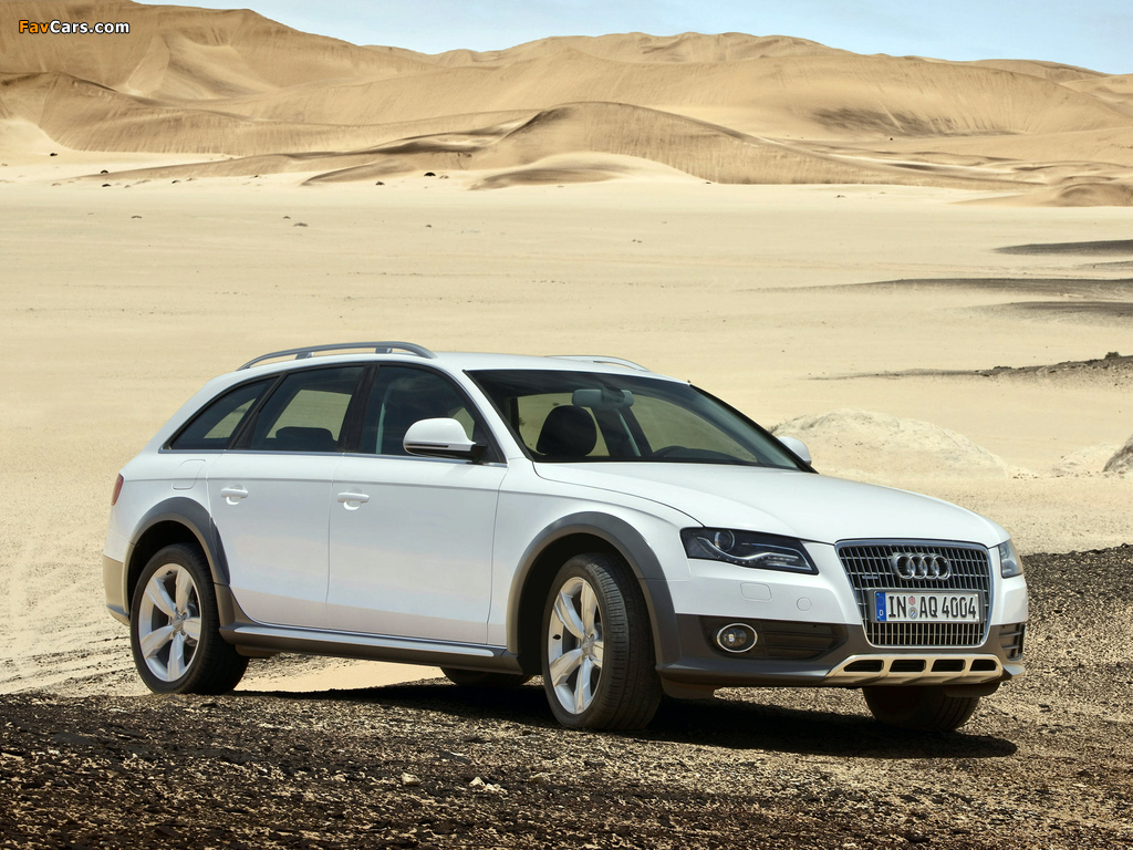 Audi A4 Allroad 2.0T quattro B8,8K (2009–2011) pictures (1024 x 768)