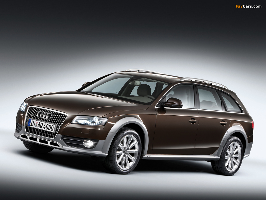 Audi A4 Allroad 3.0 TDI quattro B8,8K (2009–2011) wallpapers (1024 x 768)