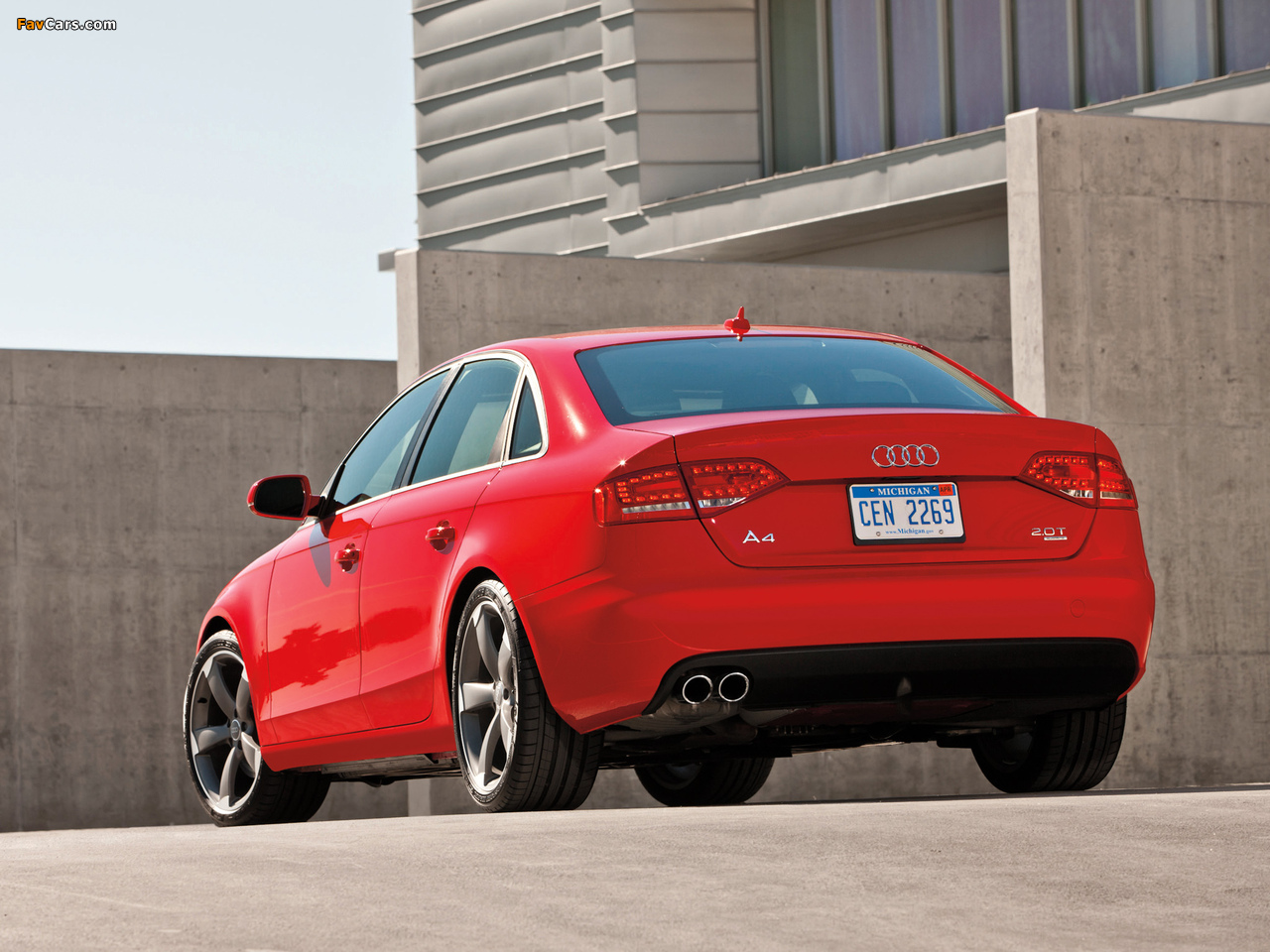 Audi A4 2.0T quattro Titanium Package Sedan US-spec (B8,8K) 2011 pictures (1280 x 960)