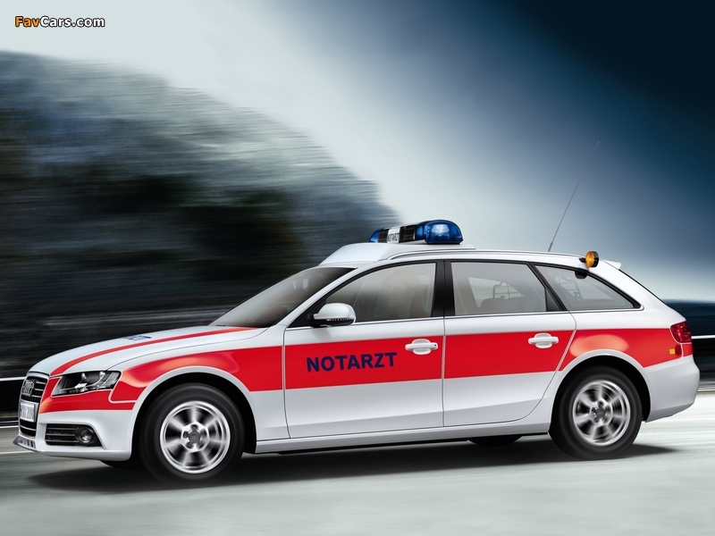 Audi A4 Avant Notarzt (B8,8K) 2011 wallpapers (800 x 600)