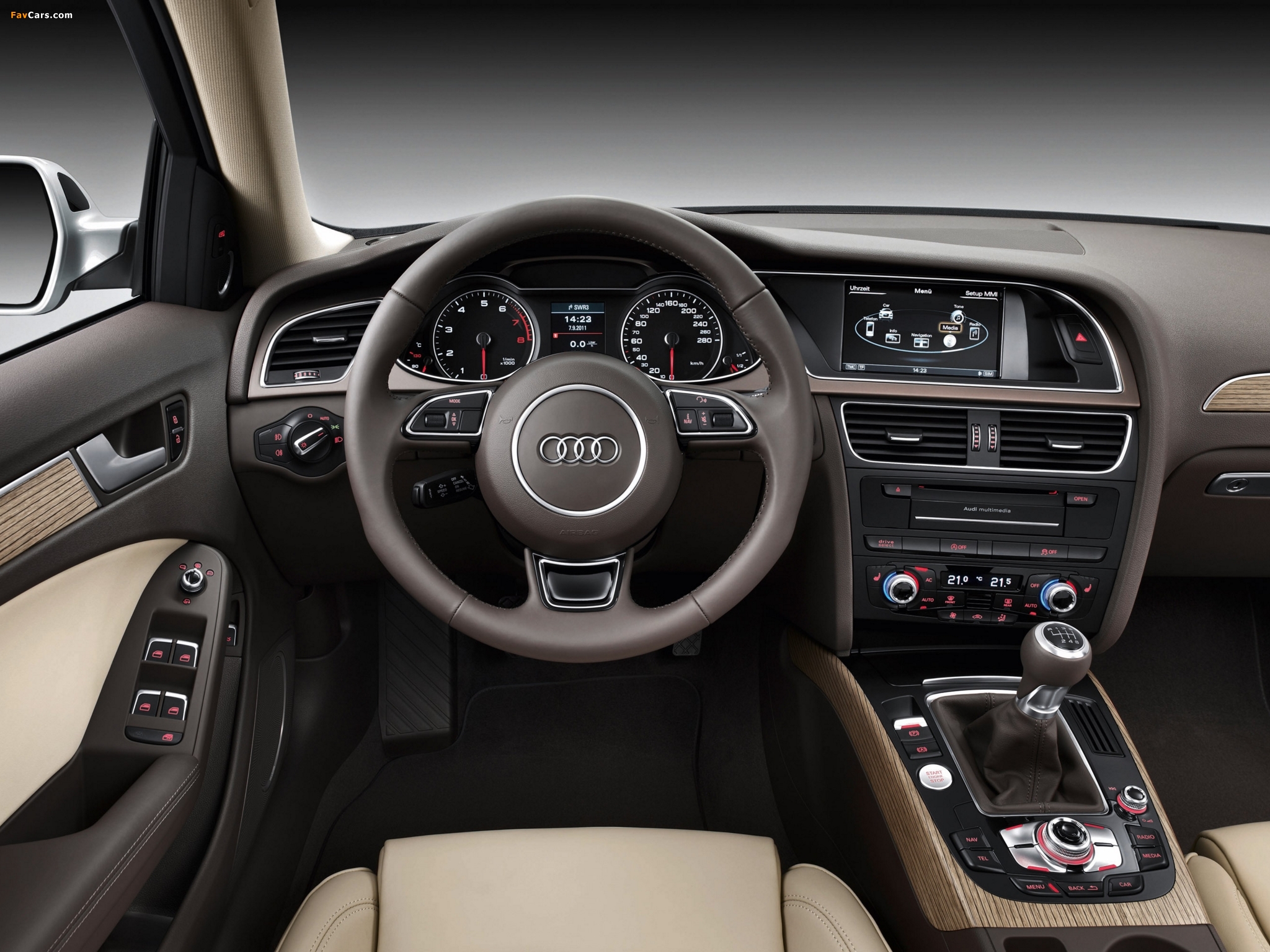 Audi A4 2.0 TFSI Sedan (B8,8K) 2012 images (2048 x 1536)