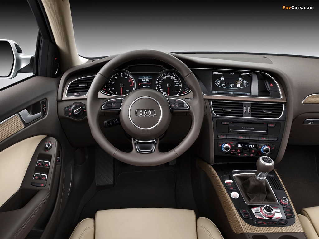 Audi A4 2.0 TFSI Sedan (B8,8K) 2012 images (1024 x 768)