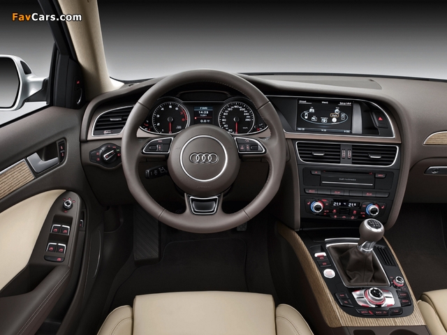 Audi A4 2.0 TFSI Sedan (B8,8K) 2012 images (640 x 480)