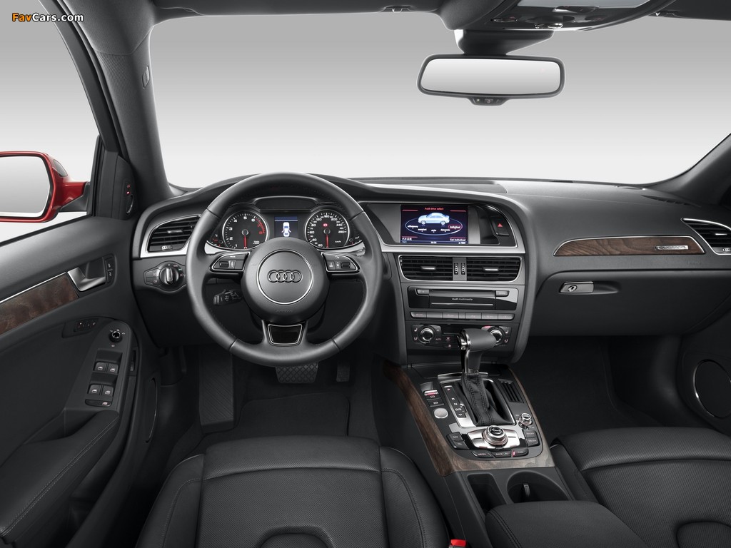 Audi A4L 50 TFSI quattro (B8,8K) 2012 images (1024 x 768)