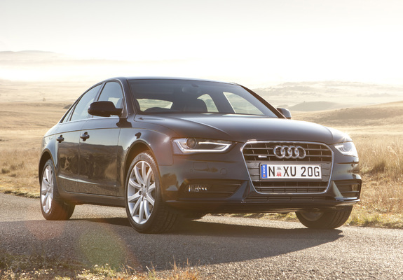 Audi A4 3.0 TDI quattro Sedan AU-spec (B8,8K) 2012 images