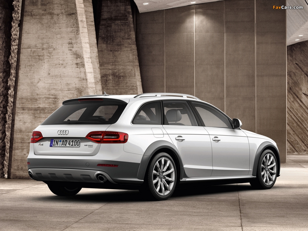 Audi A4 Allroad 3.0 TDI quattro (B8,8K) 2012 images (1024 x 768)