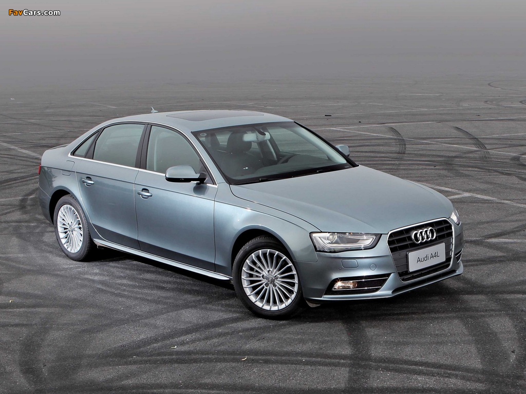 Audi A4L 50 TFSI quattro (B8,8K) 2012 photos (1024 x 768)