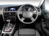 Audi A4 1.8T Sedan ZA-spec (B8,8K) 2012 pictures