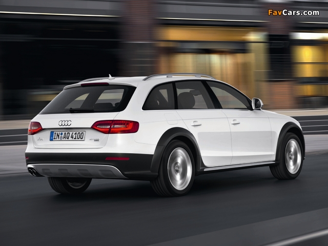 Audi A4 Allroad 2.0 TDI quattro (B8,8K) 2012 pictures (640 x 480)