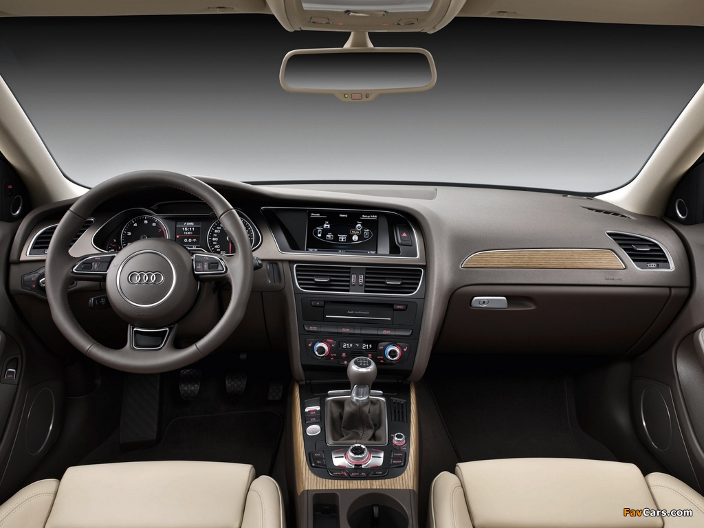 Audi A4 2.0 TFSI Sedan (B8,8K) 2012 pictures (1024 x 768)