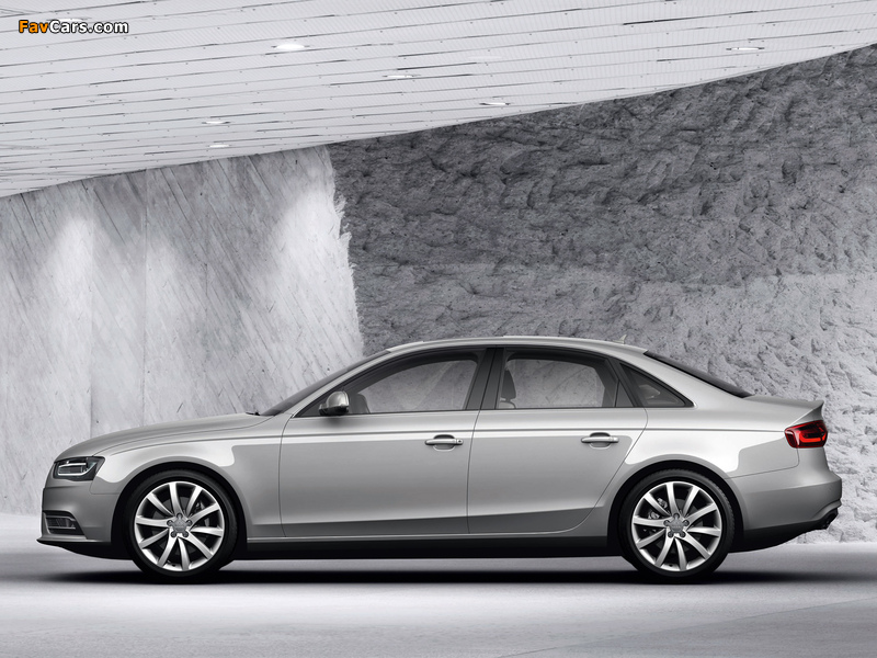 Audi A4 2.0T quattro Sedan (B8,8K) 2012 wallpapers (800 x 600)