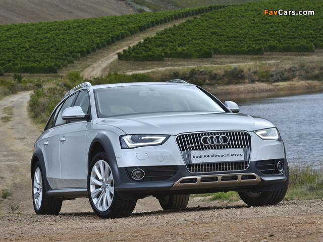 Audi A4 Allroad 2.0 TDI quattro ZA-spec (B8,8K) 2012 wallpapers (640 x 480)