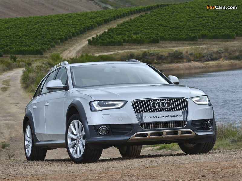 Audi A4 Allroad 2.0 TDI quattro ZA-spec (B8,8K) 2012 wallpapers (800 x 600)