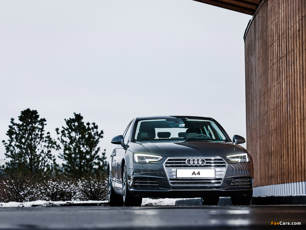 Audi A4 1.4 TFSI sport (B9) 2015 photos (1024 x 768)