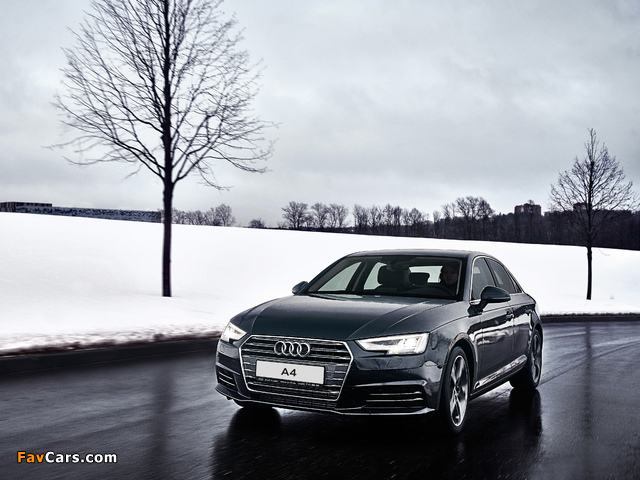 Audi A4 1.4 TFSI sport (B9) 2015 pictures (640 x 480)