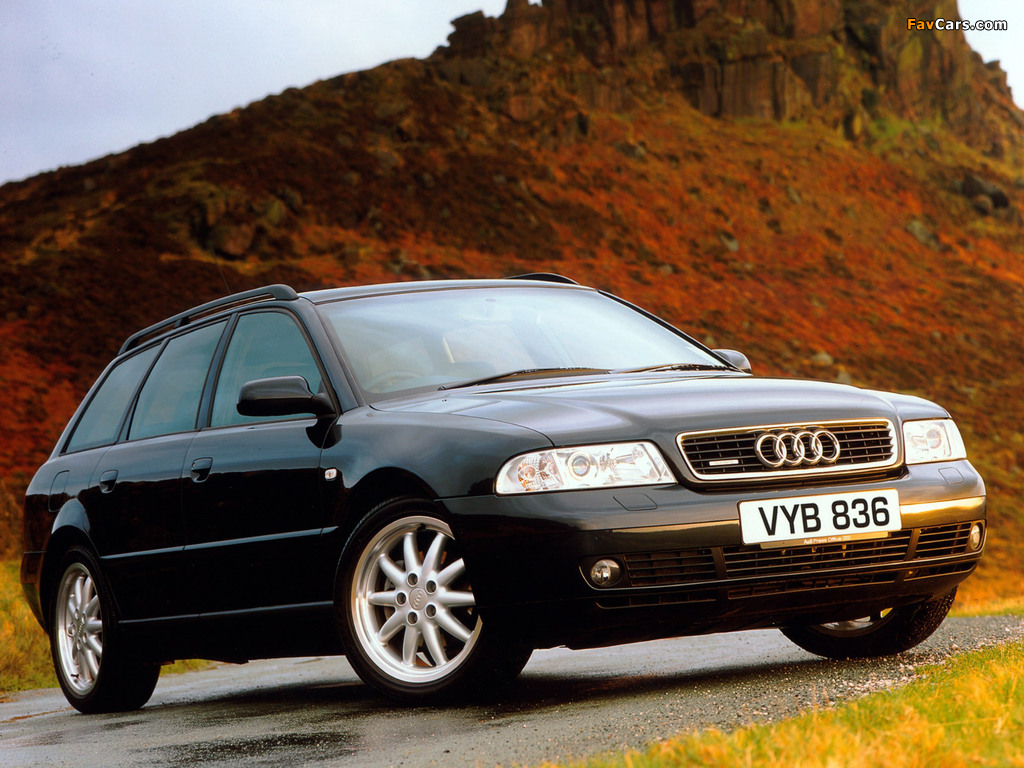 Images of Audi A4 Avant UK-spec B5,8D (1995–2001) (1024 x 768)