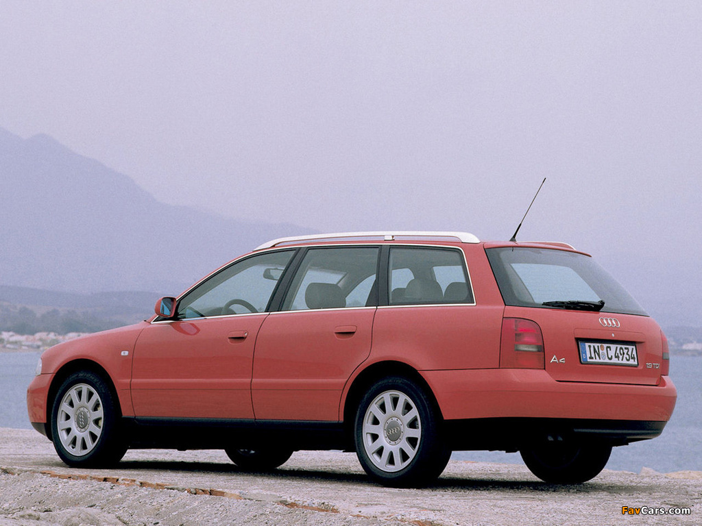 Images of Audi A4 1.9 TDI Avant B5,8D (1996–2001) (1024 x 768)