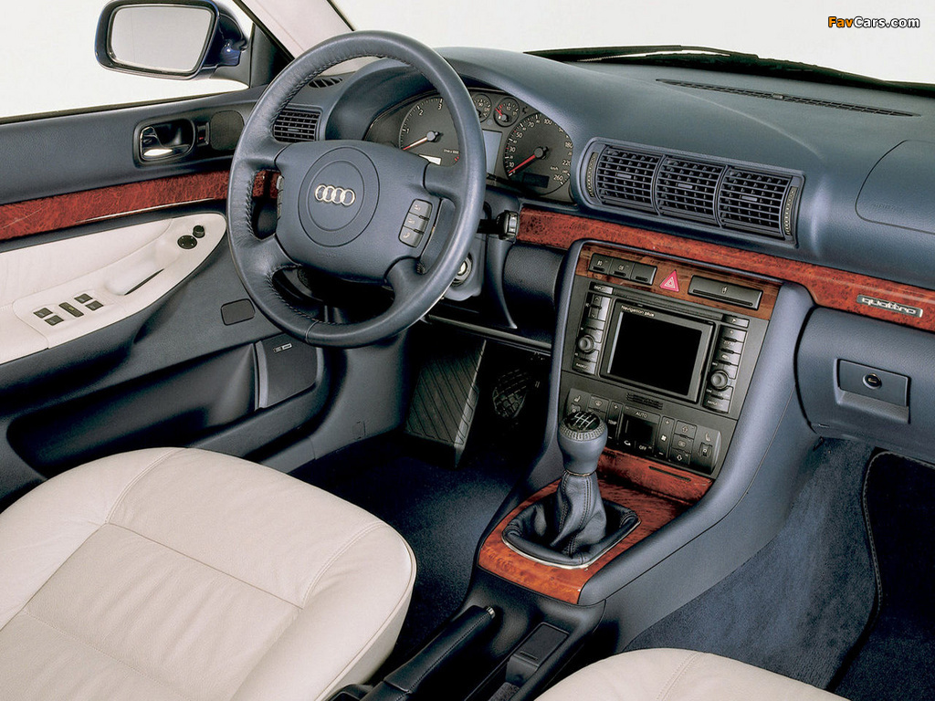 Images of Audi A4 2.8 quattro Avant B5,8D (1997–2001) (1024 x 768)