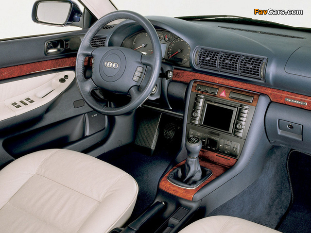 Images of Audi A4 2.8 quattro Avant B5,8D (1997–2001) (640 x 480)