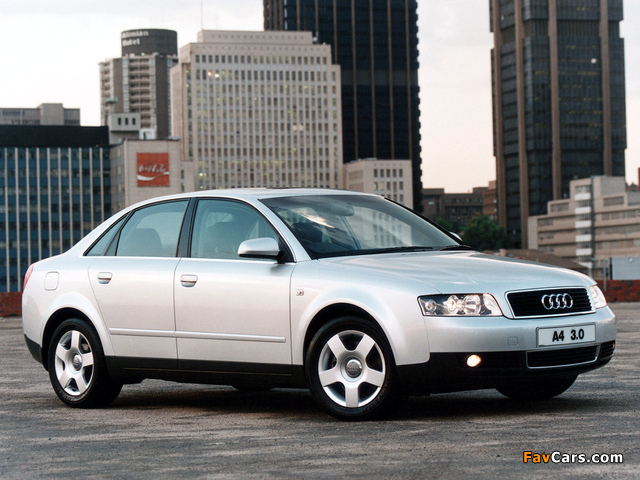 Images of Audi A4 3.0 Sedan ZA-spec B6,8E (2000–2004) (640 x 480)