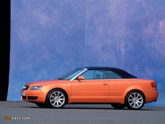 Images of Audi A4 3.0 Cabrio B6,8H (2001–2005) (640 x 480)